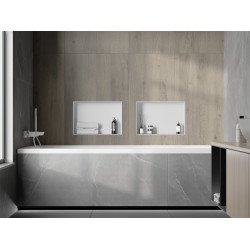 Mexen X-Wall-NR  Nisa de perete  cadru invelit  45 x 30 cm, alb   - 1921453010