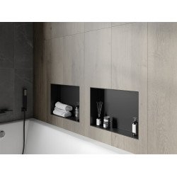 Mexen X-Wall-NR  Nisa de perete  cadru invelit  45 x 30 cm, negru  - 1971453010