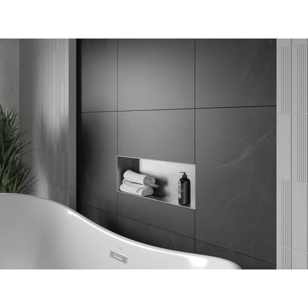 Mexen X-Wall-NR  Nisa de perete  cadru invelit  60 x 20 cm, inox - 1911602010