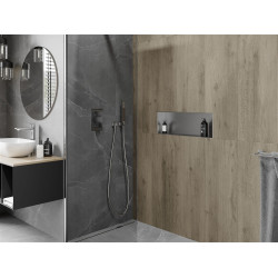Mexen X-Wall-NR  Nisa de perete  cadru invelit  60 x 20 cm, inox - 1911602010