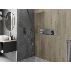Mexen X-Wall-NR  Nisa de perete  cadru invelit  60 x 20 cm, inox - 1911602010