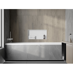 Mexen X-Wall-NR  Nisa de perete  cadru invelit  60 x 30 cm, alb   - 1921603010