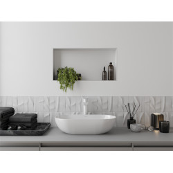 Mexen X-Wall-NR  Nisa de perete  cadru invelit  60 x 30 cm, alb   - 1921603010 Nisa de perete 46780 Mexen