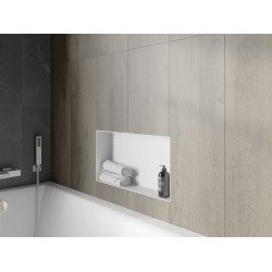 Mexen X-Wall-NR  Nisa de perete  cadru invelit  60 x 30 cm, alb   - 1921603010