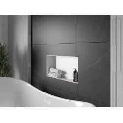 Mexen X-Wall-NR  Nisa de perete  cadru invelit  60 x 30 cm, alb   - 1921603010 Nisa de perete 46780 Mexen