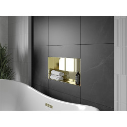 Mexen X-Wall-NR  Nisa de perete  cadru invelit  60 x 30 cm, auriu  - 1951603010 Nisa de perete 46780 Mexen