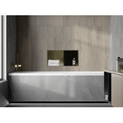 Mexen X-Wall-NR  Nisa de perete  cadru invelit  60 x 30 cm, auriu  - 1951603010