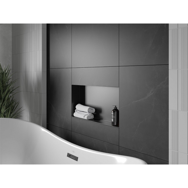 Mexen X-Wall-NR  Nisa de perete  cadru invelit  60 x 30 cm, negru  - 1971603010