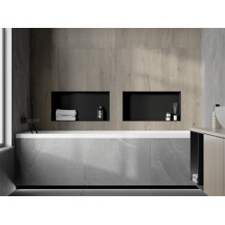 Mexen X-Wall-NR  Nisa de perete  cadru invelit  60 x 30 cm, negru  - 1971603010