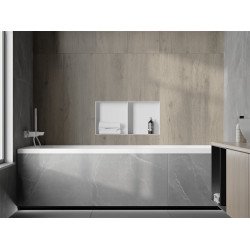 Mexen X-Wall-NR  Nisa de perete  cadru invelit   cu raft  60 x 30 cm, bia?y - 1921603010S