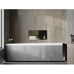 Mexen X-Wall-NR  Nisa de perete  cadru invelit   cu raft  60 x 30 cm, auriu  - 1951603010S