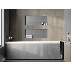 Mexen X-Wall-NR  Nisa de perete  cadru invelit  75 x 30 cm, inox - 1911753010