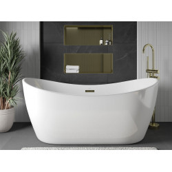 Mexen X-Wall-NR  Nisa de perete  cadru invelit  75 x 30 cm, auriu  - 1951753010