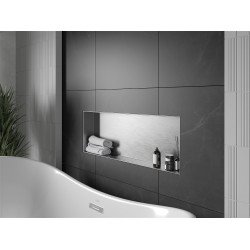 Mexen X-Wall-NR  Nisa de perete  cadru invelit  90 x 30 cm, inox - 1911903010 Nisa de perete 46780 Mexen