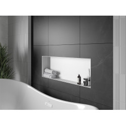 Mexen X-Wall-NR  Nisa de perete  cadru invelit  90 x 30 cm, alb   - 1921903010 Nisa de perete 46780 Mexen