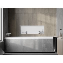 Mexen X-Wall-NR  Nisa de perete  cadru invelit  90 x 30 cm, alb   - 1921903010