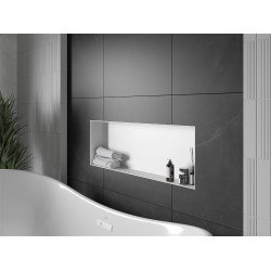 Mexen X-Wall-NR  Nisa de perete  cadru invelit  90 x 30 cm, alb   - 1921903010 Nisa de perete 46780 Mexen