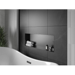 Mexen X-Wall-NR  Nisa de perete  cadru invelit  90 x 30 cm, negru  - 1971903010 Nisa de perete 46780 Mexen