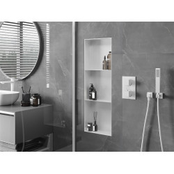 Mexen X-Wall-NR  Nisa de perete  cadru invelit   cu raft  90 x 30 cm, alb   - 1921903010S Nisa de perete 46780 Mexen