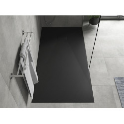 Mexen Hugo   SMC cadita  180 x 80 cm,  negru  - 42708018