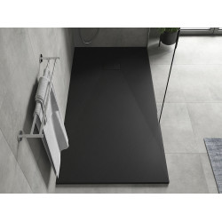 Mexen Hugo   SMC cadita  180 x 80 cm,  negru  - 42708018