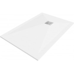 Mexen Stone+   SMC cadita 90 x 70 cm, alb  - 44107090