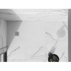 Mexen Stone+   SMC cadita 100 x 70 cm, alb  - 44107010