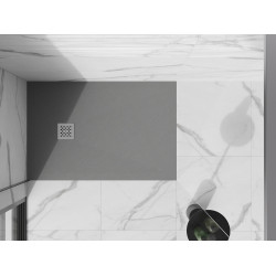 Mexen Stone+   SMC cadita 80 x 70 cm, gri-beton - 44617080