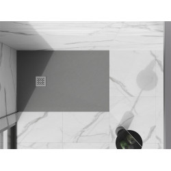 Mexen Stone+   SMC cadita 140 x 80 cm, gri-beton - 44618014