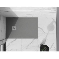 Mexen Stone+   SMC cadita 130 x 90 cm, gri-beton - 44619013