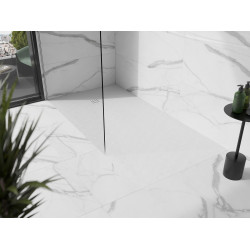 Mexen Stone+   SMC cadita 180 x 100 cm, alb ,  capace alb - 44101018-W