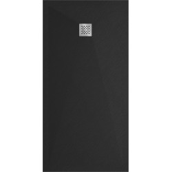 Mexen Stone+   SMC cadita 180 x 90 cm,  negru  - 44709018