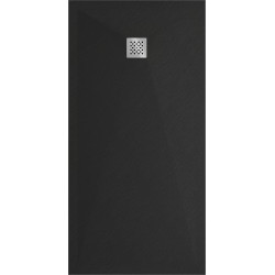 Mexen Stone+   SMC cadita 200 x 90 cm,  negru  - 44709020
