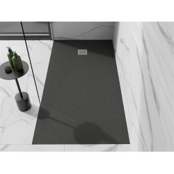 Mexen Stone+   SMC cadita 180 x 70 cm,  antracit - 44717018
