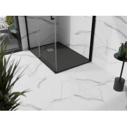 Mexen Stone+   SMC cadita 120 x 90 cm,  antracit - 44719012