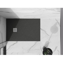 Mexen Stone+   SMC cadita 120 x 90 cm,  antracit - 44719012