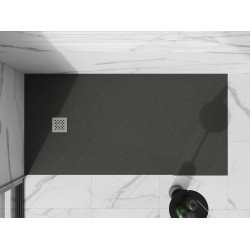 Mexen Stone+   SMC cadita 180 x 100 cm,  antracit - 44711018