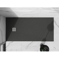 Mexen Stone+   SMC cadita 200 x 100 cm,  antracit - 44711020