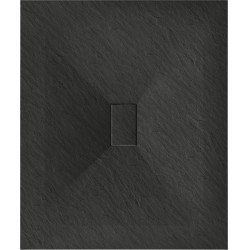 Mexen Hugo   SMC cadita  110 x 100 cm,  negru  - 42701011