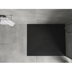 Mexen Hugo   SMC cadita  120 x 100 cm,  negru  - 42701012