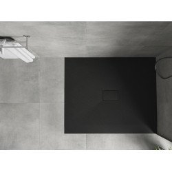 Mexen Hugo   SMC cadita  130 x 100 cm,  negru  - 42701013