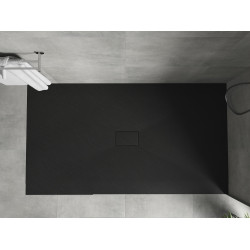 Mexen Hugo   SMC cadita  180 x 100 cm,  negru  - 42701018