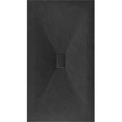 Mexen Hugo   SMC cadita  180 x 100 cm,  negru  - 42701018