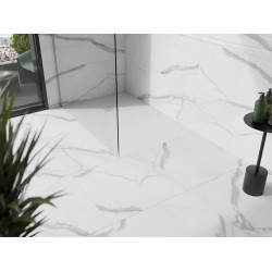 Mexen Stone+   SMC cadita 110 x 70 cm, alb ,  capace alb - 44107011-W