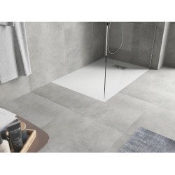 Mexen Hugo   SMC cadita  80 x 70 cm, alb ,  capace inox - 42107080-X