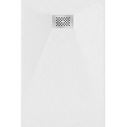 Mexen Hugo   SMC cadita  120 x 70 cm, alb ,  capace inox - 42107012-X