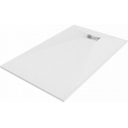 Mexen Hugo   SMC cadita  150 x 90 cm, alb ,  capace inox - 42109015-X Cadita dus 0 Mexen