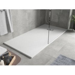 Mexen Hugo   SMC cadita  170 x 90 cm, alb ,  capace inox - 42109017-X