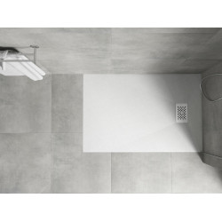 Mexen Hugo   SMC cadita  100 x 90 cm, alb ,  capace alb - 42109010-W