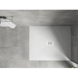 Mexen Hugo   SMC cadita  120 x 100 cm, alb ,  capace alb - 42101012-W